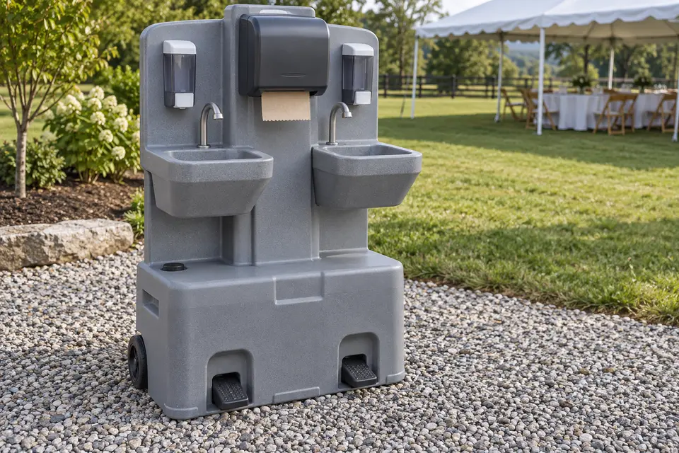 Handwashing stations rental equipment