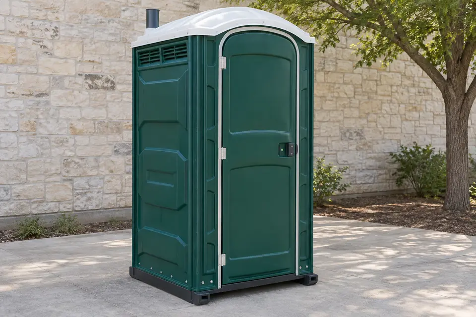 Portable sanitation equipment for rental planning